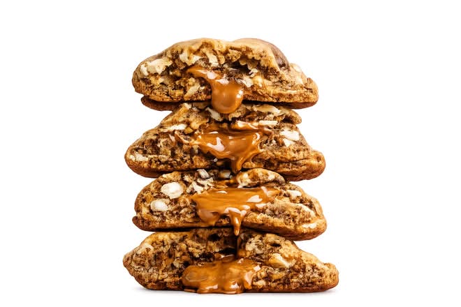 Biscoff White Choc Cookie