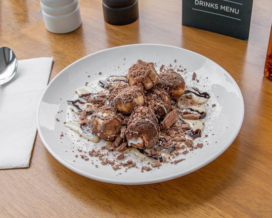 Chocolate Cinnamon Dough Balls