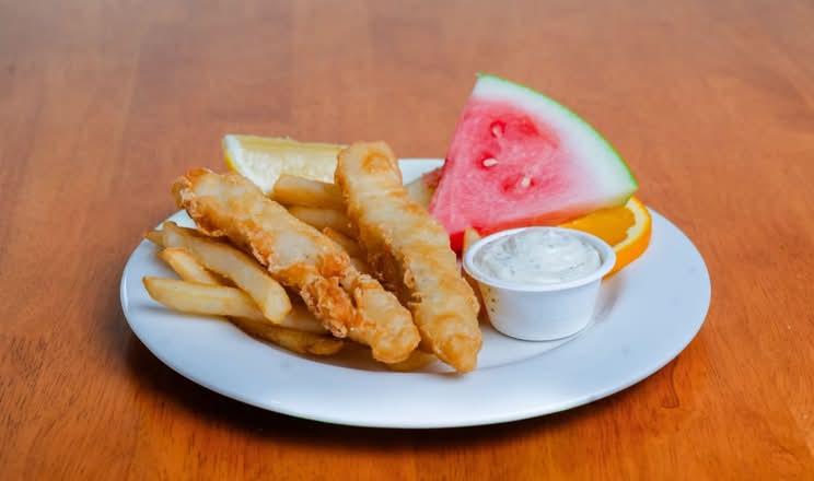 Kids Battered Fish