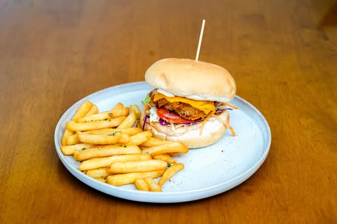Fried Chicken Burger