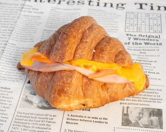 Ham , Cheese and Tomato Croissant
