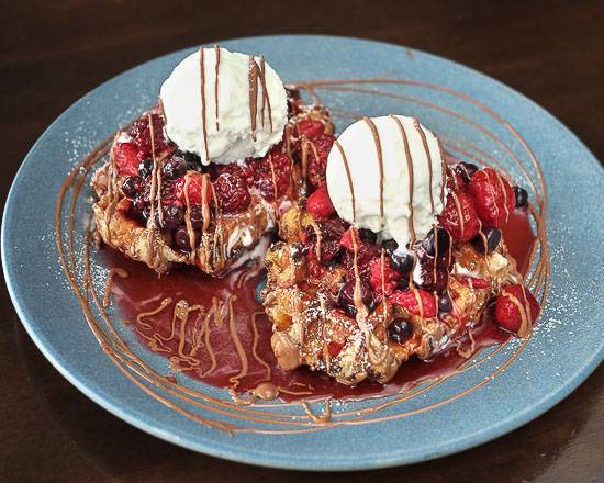 Mixed Berry Waffle