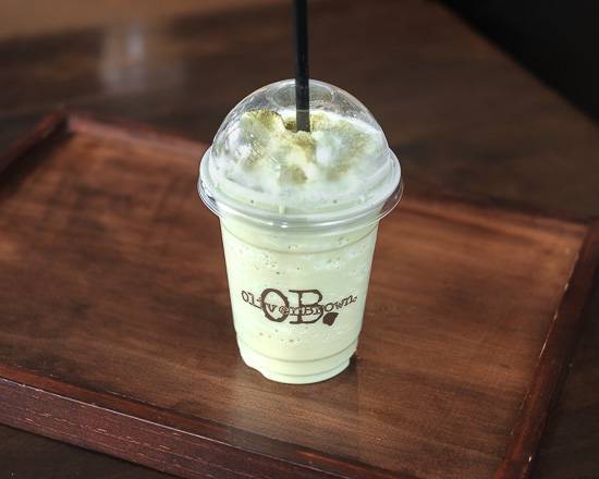 Iced Green Tea Latte