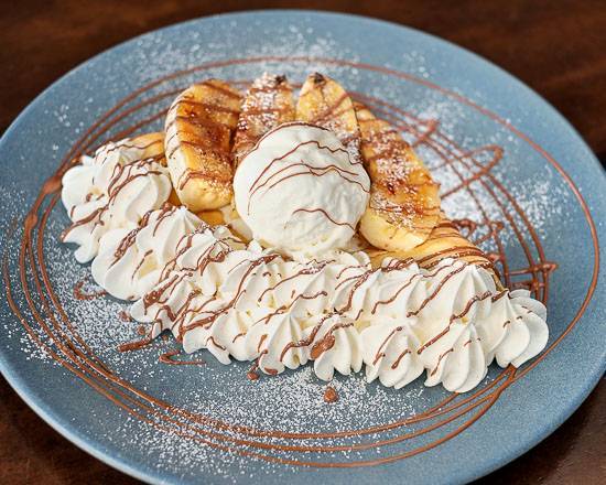 Grilled Banana Crepe