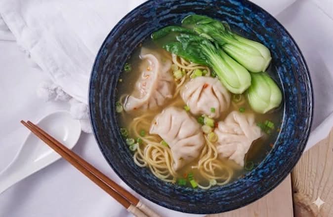 Dumpling Noodle Soup