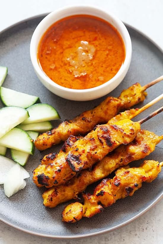 Satay Chicken Skewer 3pc
