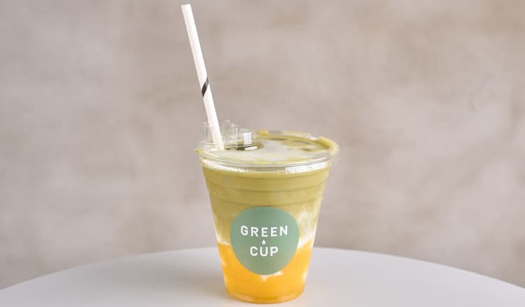 Iced Mango Matcha