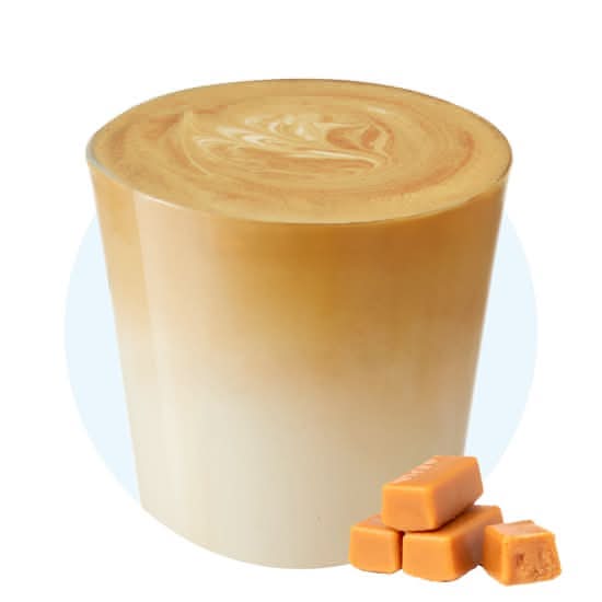 Toffee Hazelnut Oat Latte