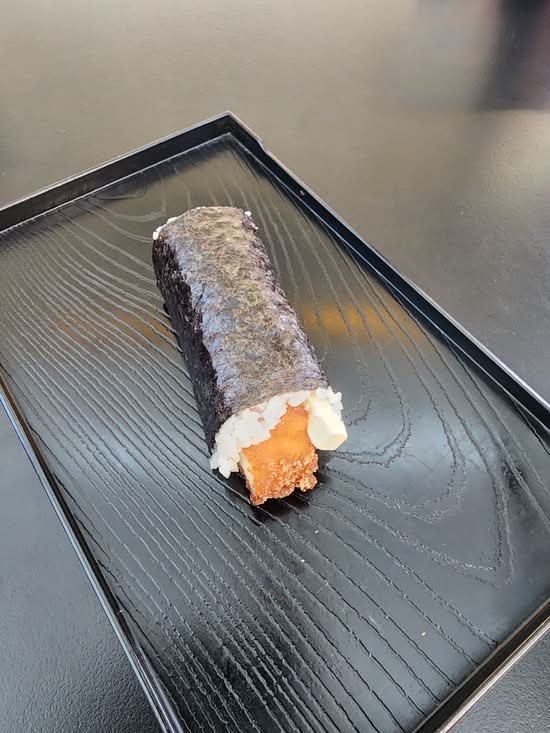 Katsu Cream Cheese Hand Roll