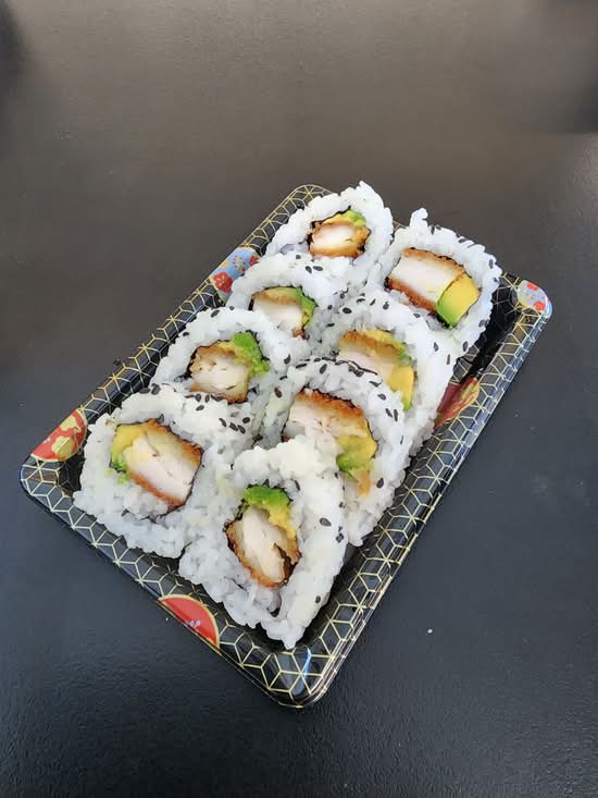 Chicken Katsu and Avocado Medium Roll