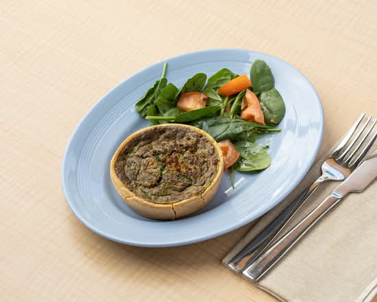 Quiche with Salad