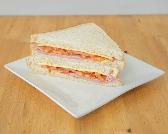 Ham and Tomato Sandwich