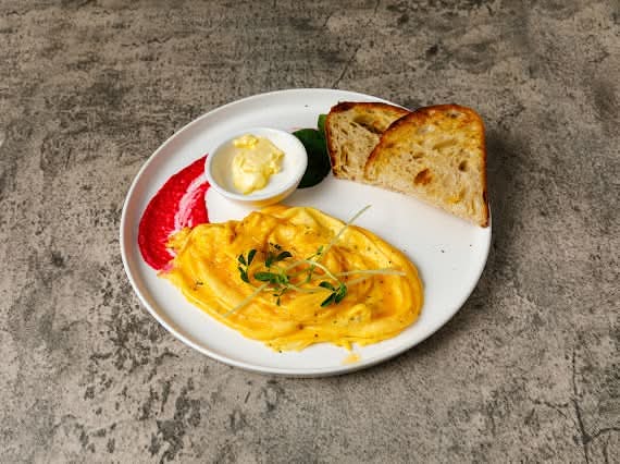 Eggs on Toast (V)