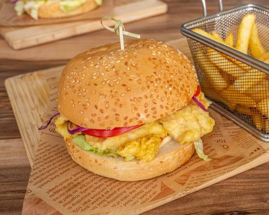 Island Vibes Chicken Burger