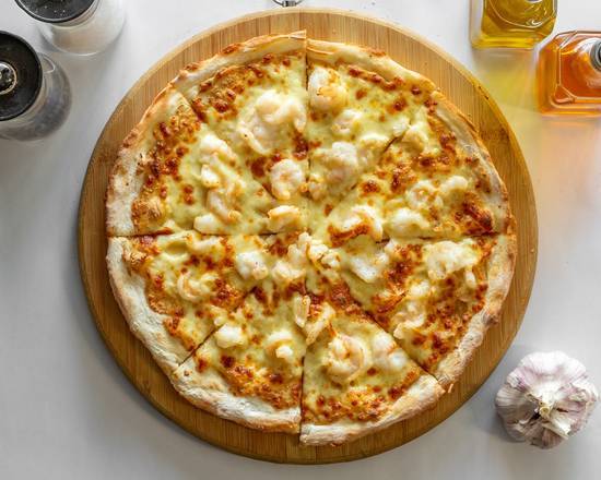 Garlic Prawn Pizza