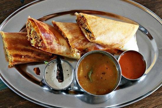 Lamb Spring Roll Dosa
