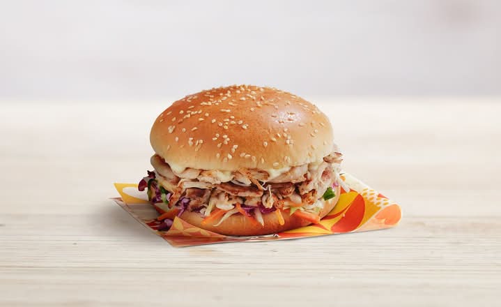 Pulled Chicken Burger