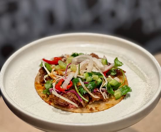 Seared Beef 'SMASH' Taco