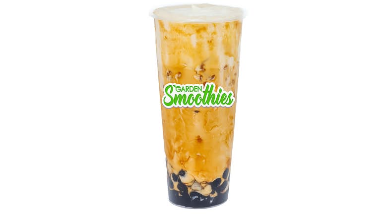 SALTED CARAMEL PEARL MILK TEA