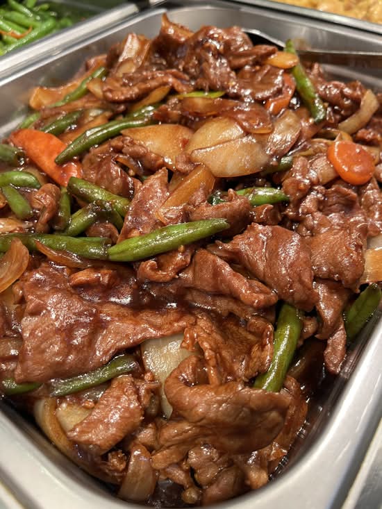 Party Tray Mongolian Beef (Approx 12 serves)