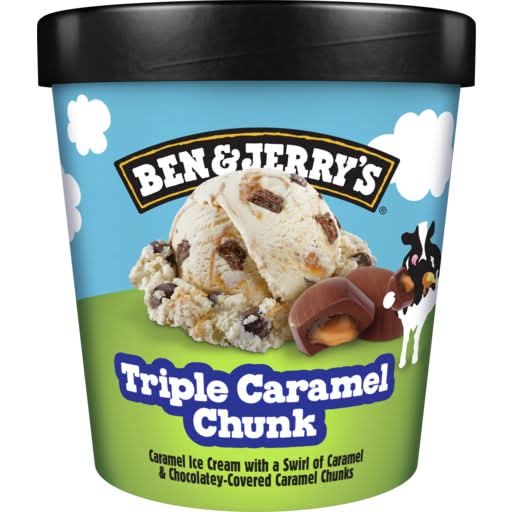 Ben & Jerrys Triple Caramel Chunk
