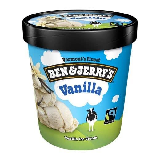 Ben & Jerrys Vanilla