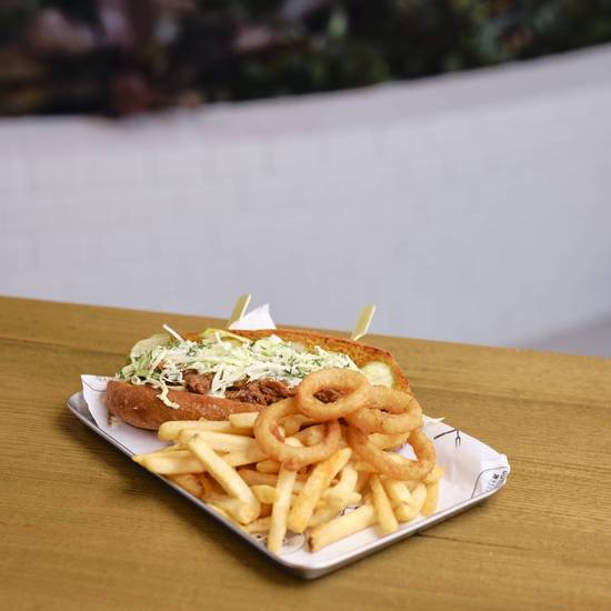 Smoked BBQ Pork Sandwich