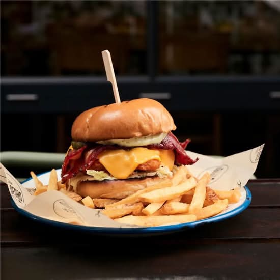 Southern Fried Chicken Burger