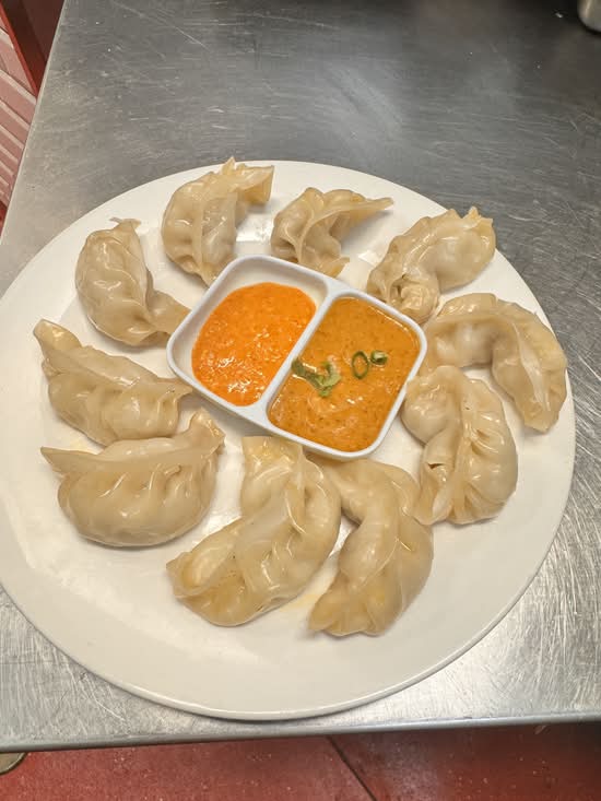 Chicken Steamed Momo (Dumplings)