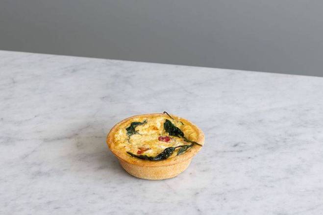 Quiche Capsicum, Spinach & Feta