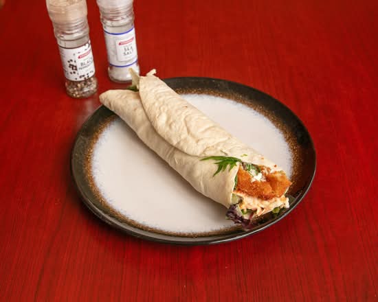 Chicken Schnitzel Wrap