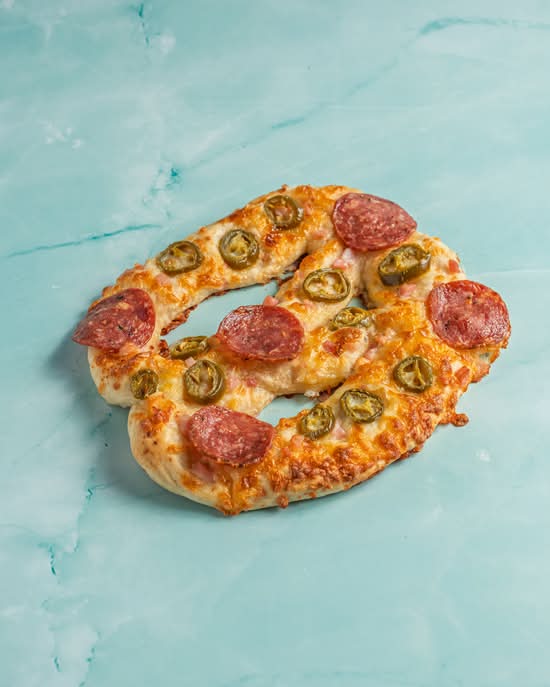 Mega Baked Cheese Pretzel