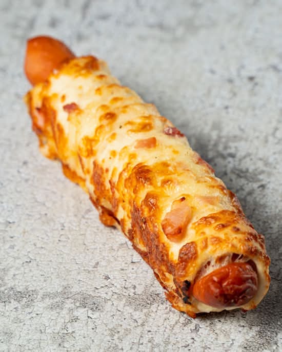 Bacon and Cheese Hot Dog