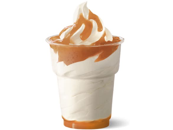 Large Caramel Sundae