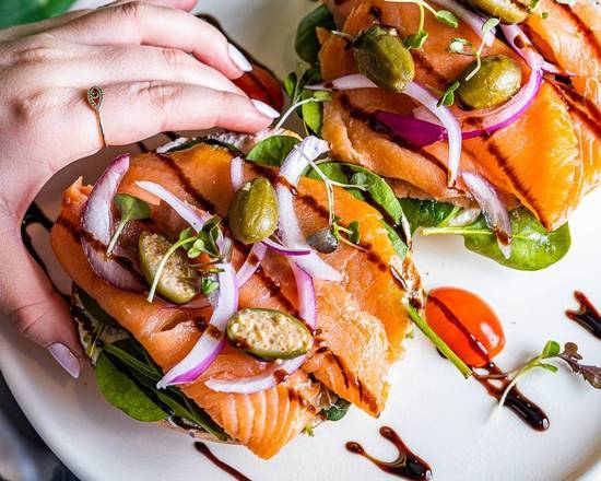 Smoked Salmon Bagel