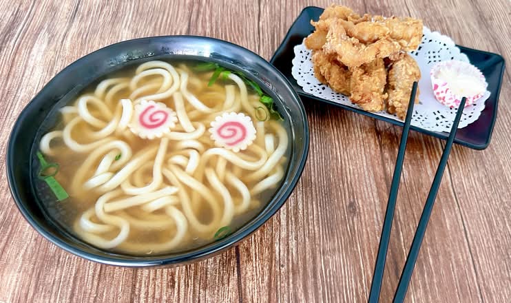 Karaage Chicken Udon