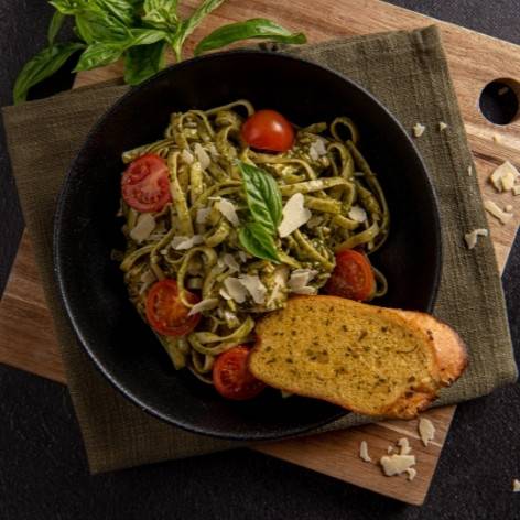 Pesto Chicken Fettuccini