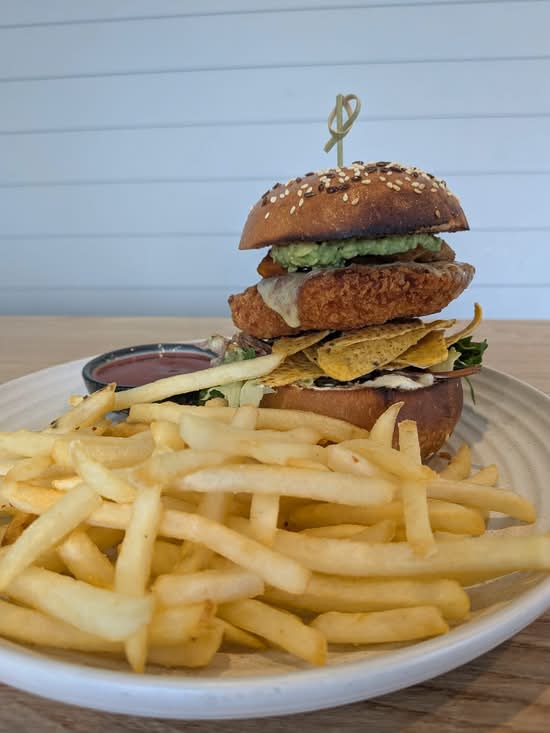 Mexican Chicken Burger