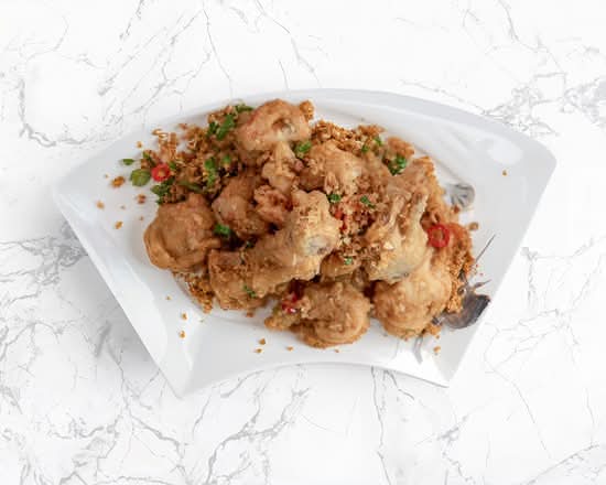 Chilli Salt and Pepper Soft Shell Crab Dim Sum