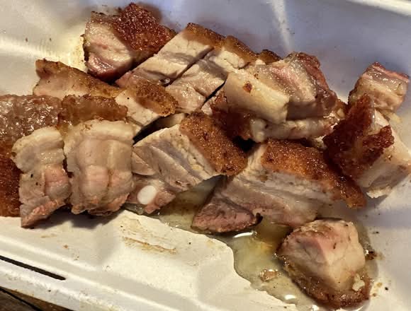 Crispy Roasted Pork Belly Barbecue