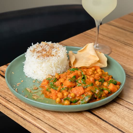 Sweet Potato & Chickpea Curry