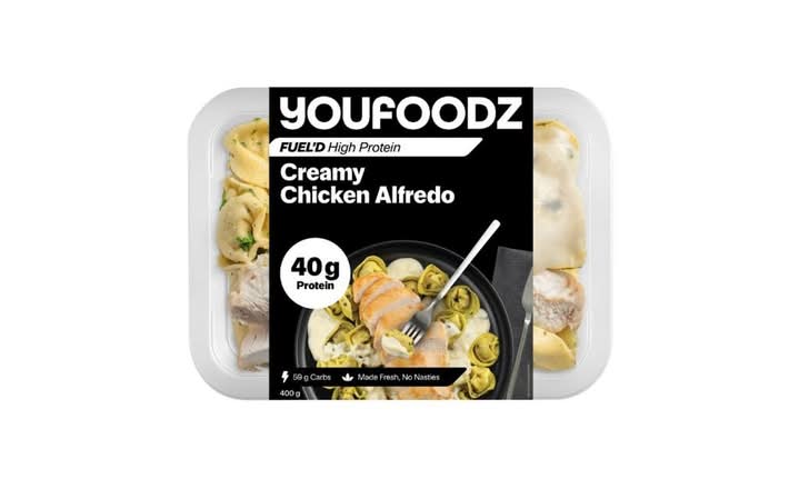 YouFoodz Fuel'd High Protein Creamy Chicken Alfredo 400G