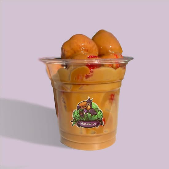 Strawberries Cup with Biscoff