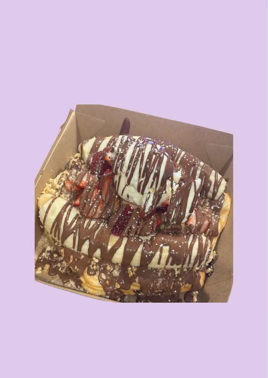 Nutty Nutella Bubble Waffle