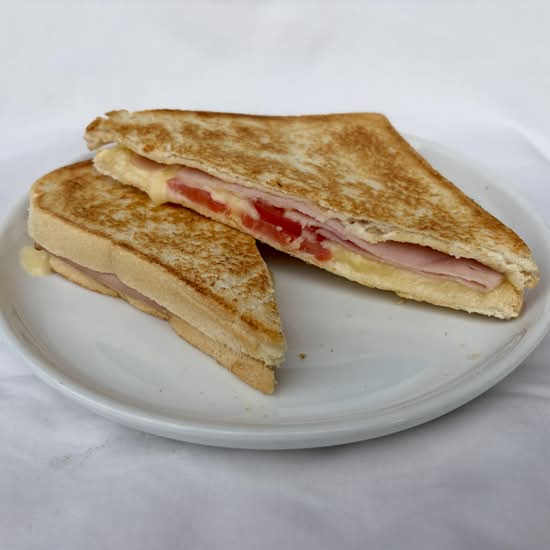 Toastie Ham, Cheese and Tomato