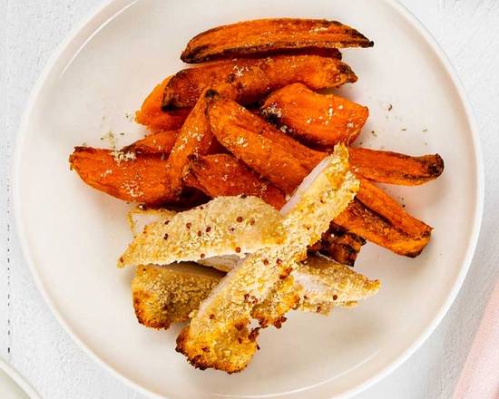 Kids Chicken Tenders & Sweet Potato Wedges