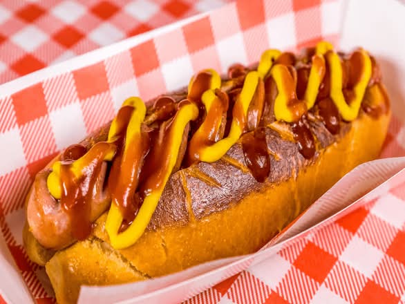 Hot Dog with Cheese