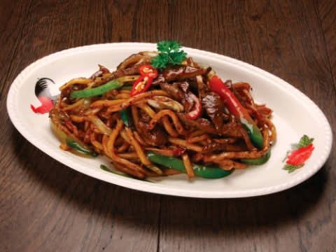 N20 Fried Black Pepper Beef Udon(U)