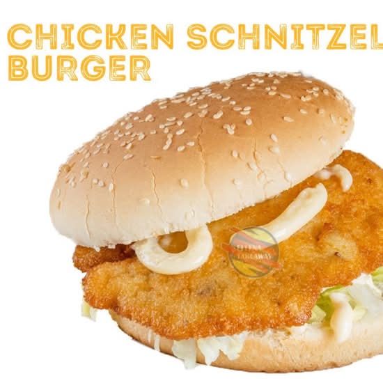 Chicken schnitzel Burger