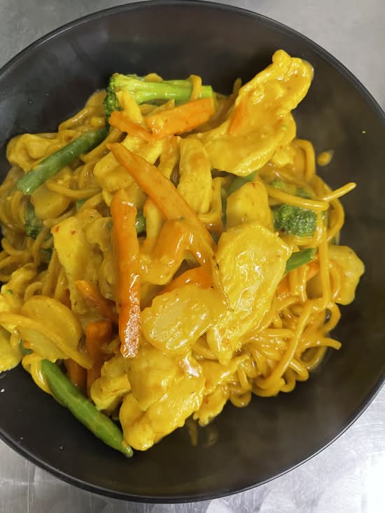 Satay Egg Noodles